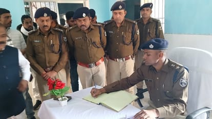एसपी ने किया जमीरा में आउट पोस्ट का उद्घाटन