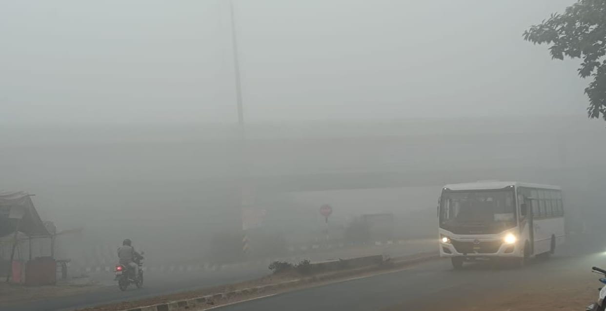 Icy winds increased melting, mercury dropped below six degrees