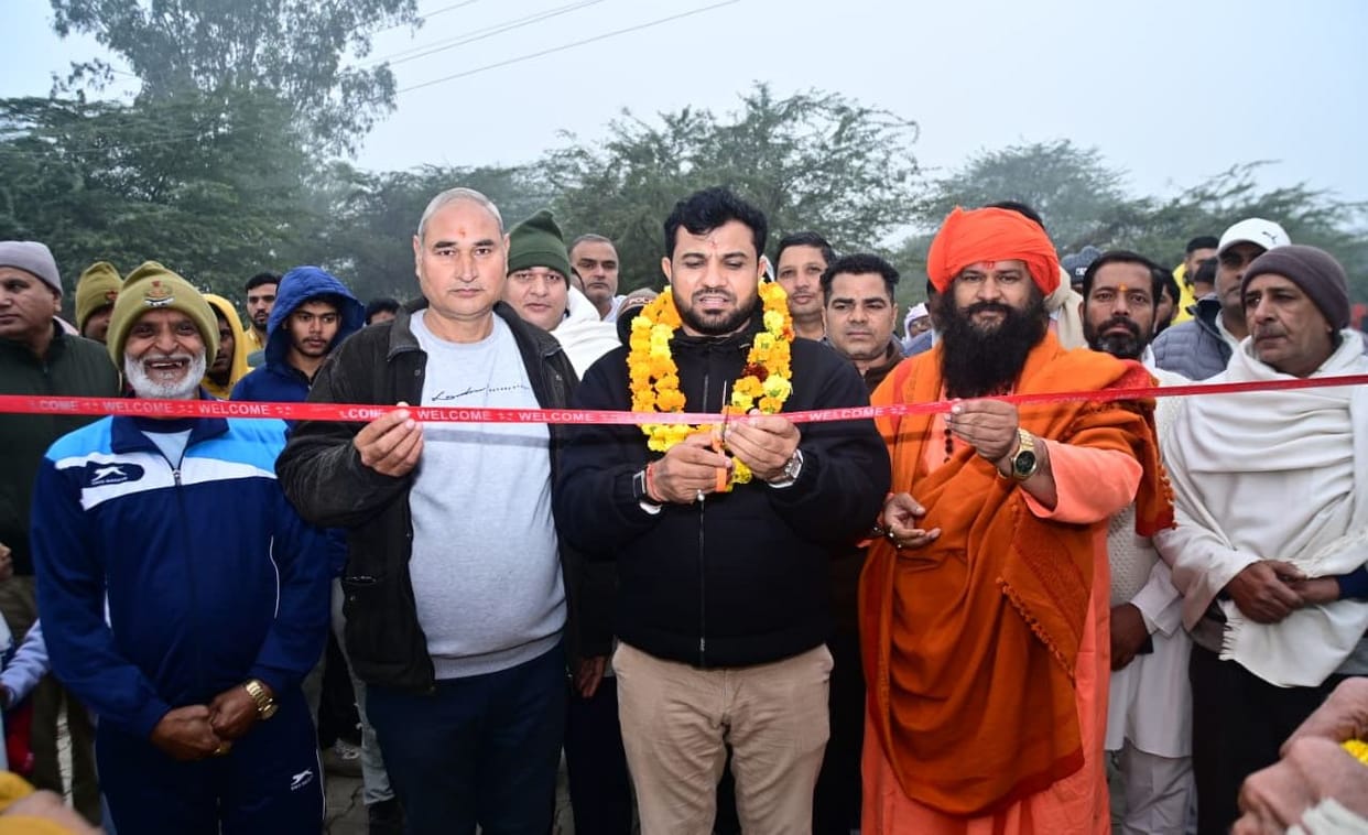 CCTV cameras have been installed in Samaspur Gamra, and arrangements have been made for a park, paved roads, and a perimeter road.