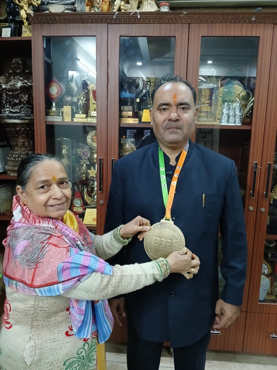 Amit Swami honoured with INBBF Gold Order
