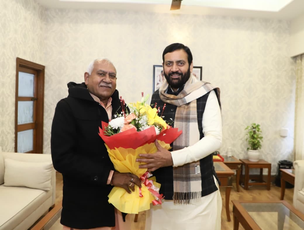 The MLA met with the Chief Minister.