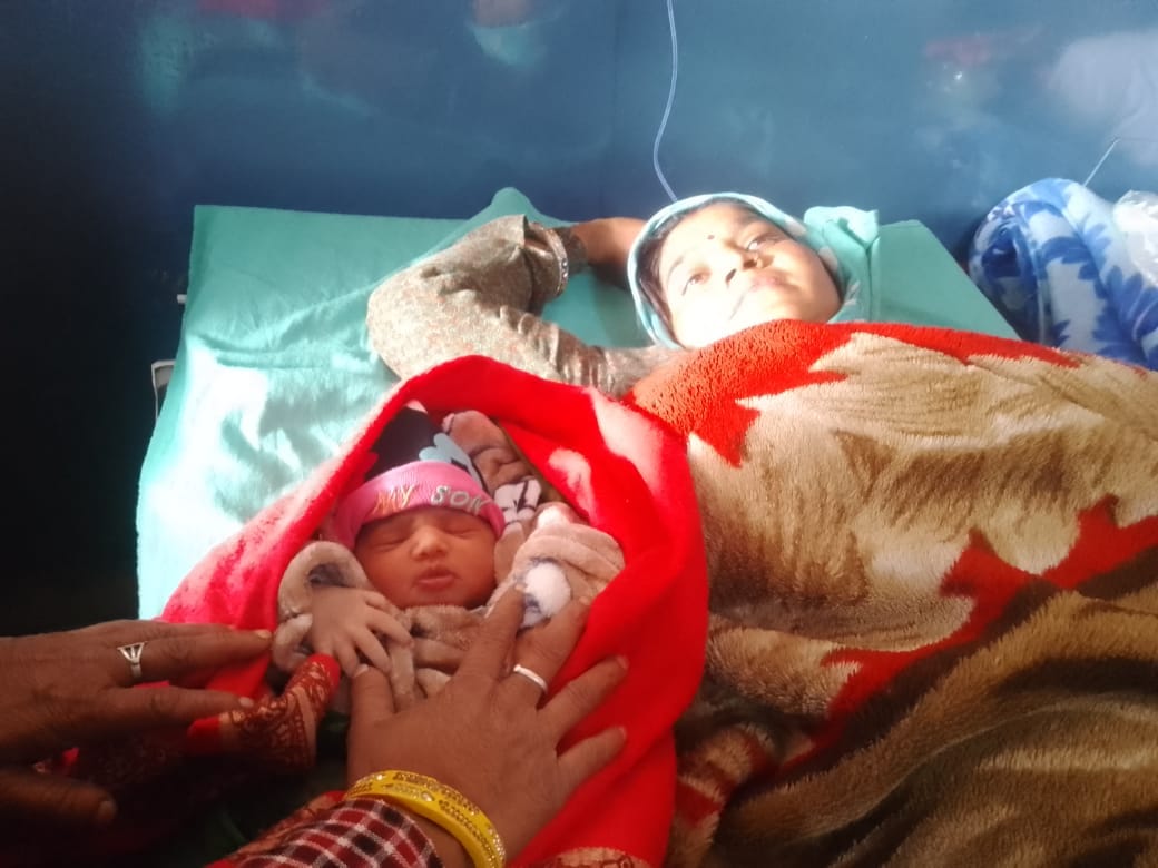 Eight babies were born into the world on New Year's Day.