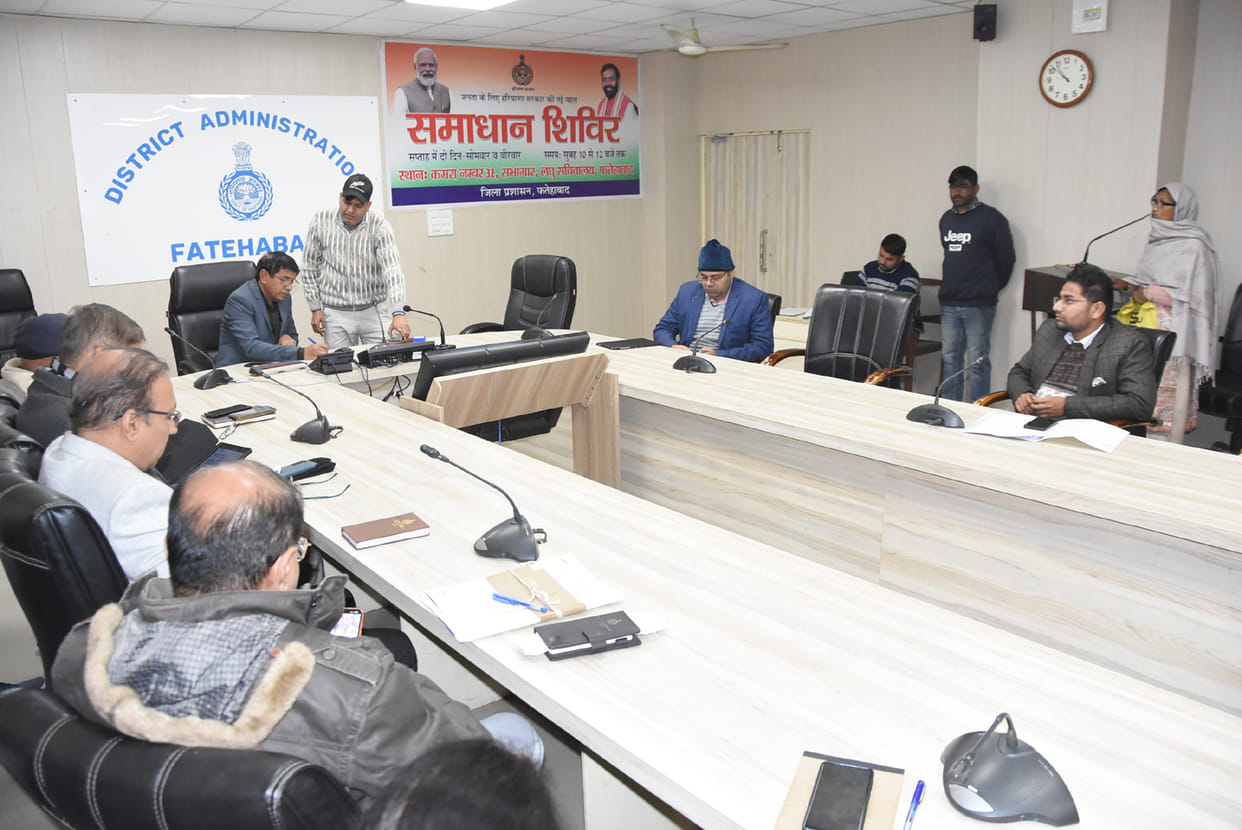 Demand for salary and connection kept in the solution camp