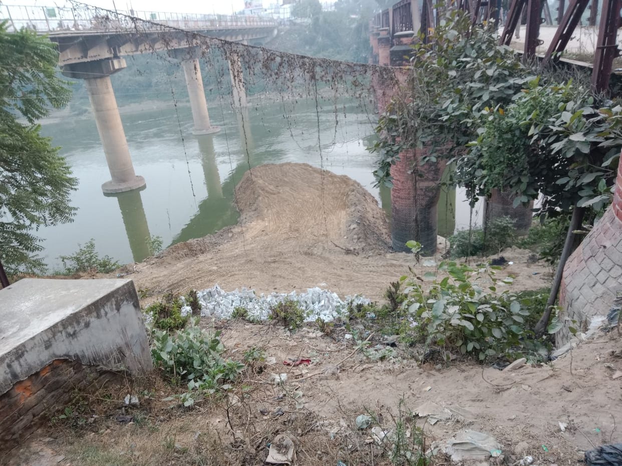 Bridge construction started on Gomti river in Golaghat