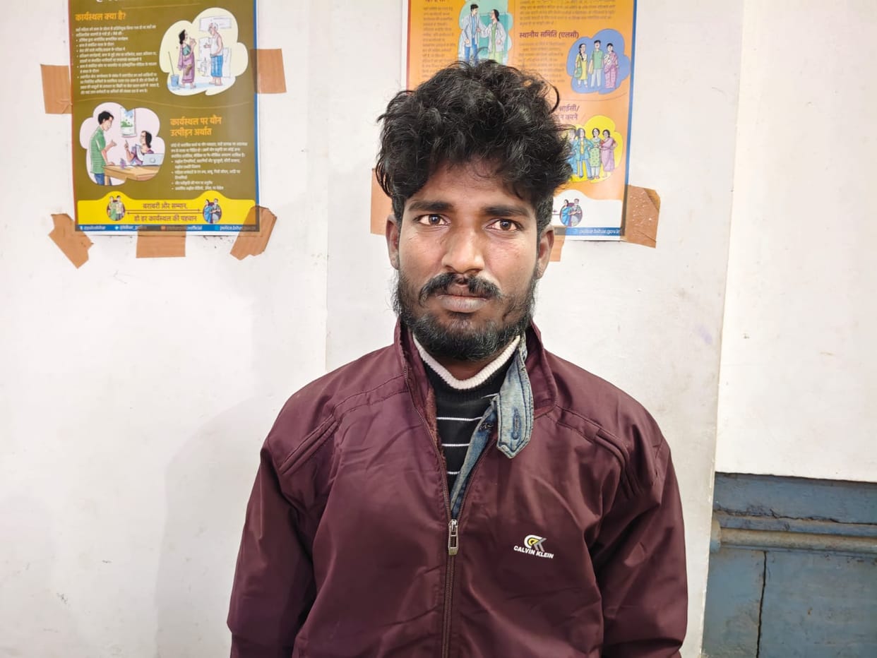 Bihar News crime news Minor Daughter of Rickshaw Puller Saharsa Accused Pappu Malik Arrested