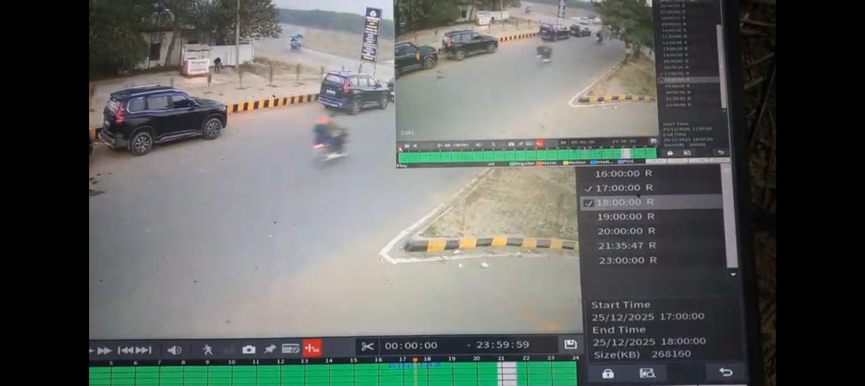Police claim the student was injured in a road accident, not an attack