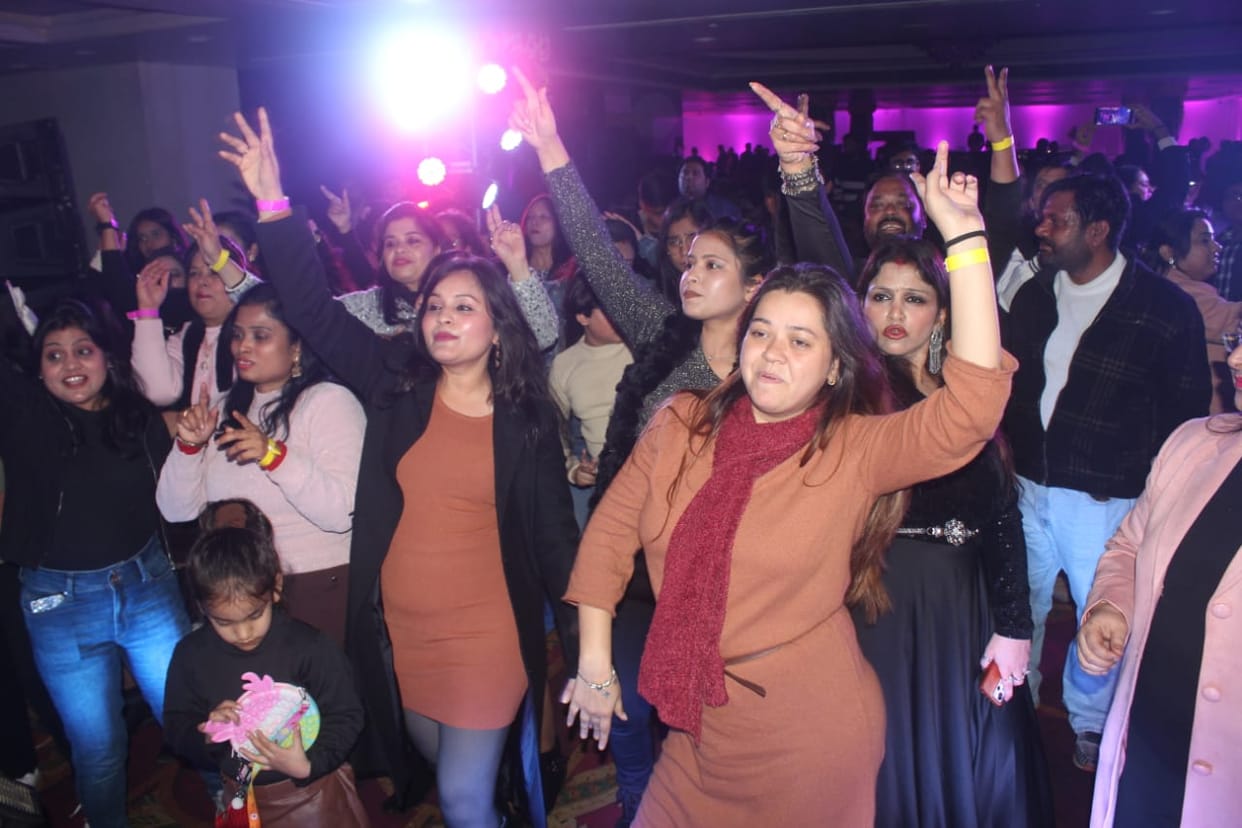 Happiness is seen on every face, the new year has come with fun and frolic.