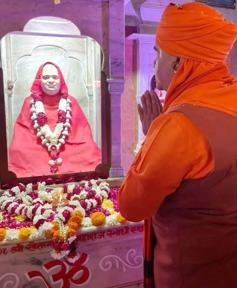 कार्यक्रम में उमड़े श्रद्धालुओं का सैलाब