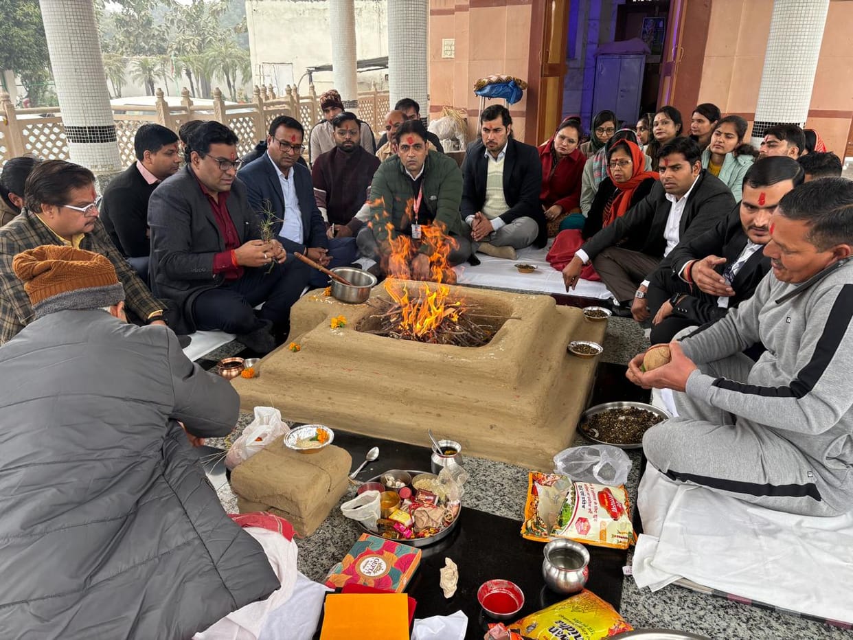 Celebrated New Year by reciting Sunderkand