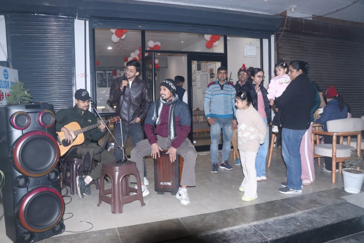 The city was immersed in New Year's celebrations and festivities