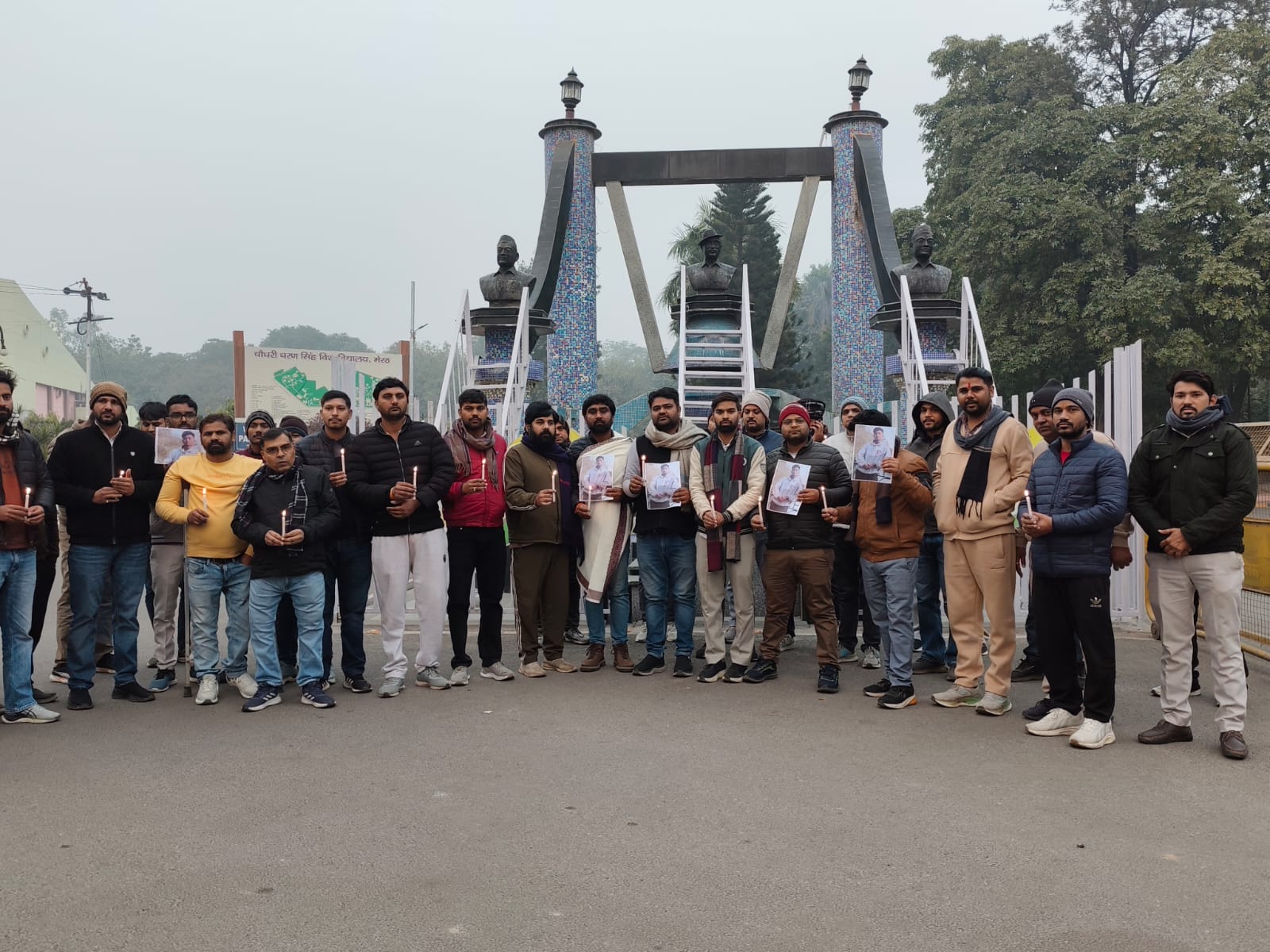 Tribute paid to student Angel Chakma by holding a condolence meeting