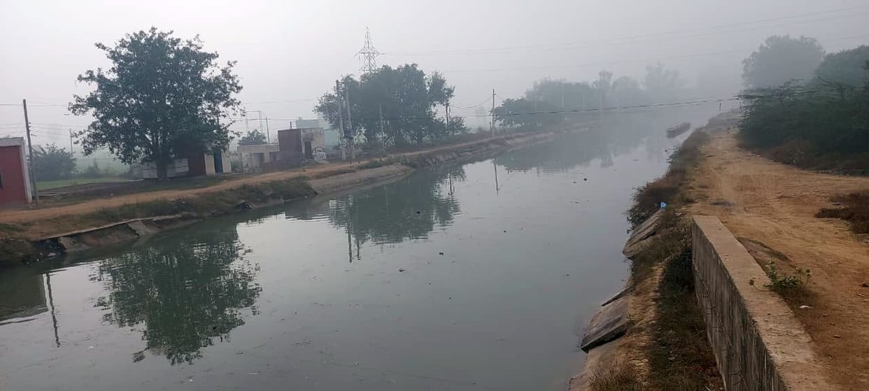 Water has finally arrived in the Barwala branch canal after being shut off for 15 days, bringing relief to people in 70 villages.