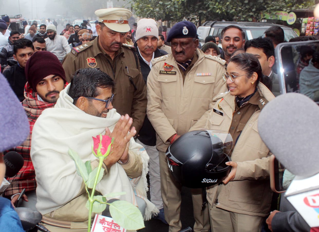 Helmet is a protective shield, wear it while driving.