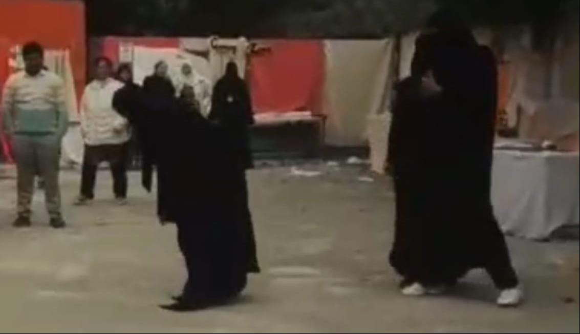 Another video of students dancing in burqas at school goes viral.