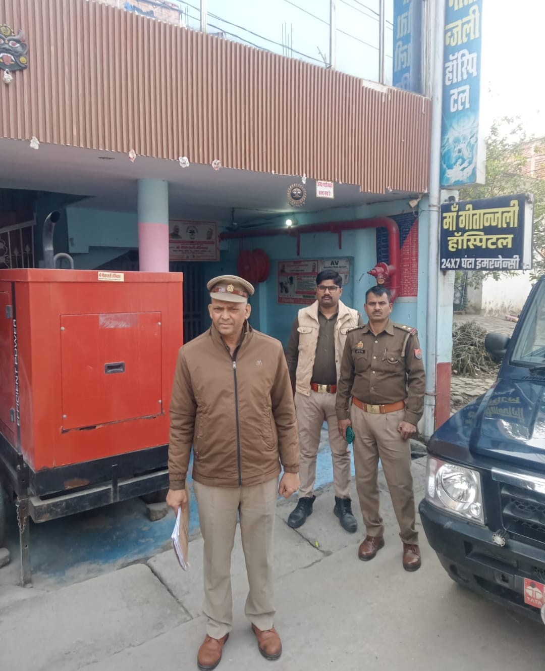 The doctor accused in the Gitanjali Hospital case remains at large, and the police have intensified their search.