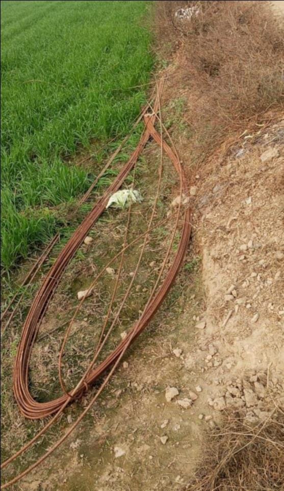There are suspicions of theft of steel bars from the guest house seized from the mafia.