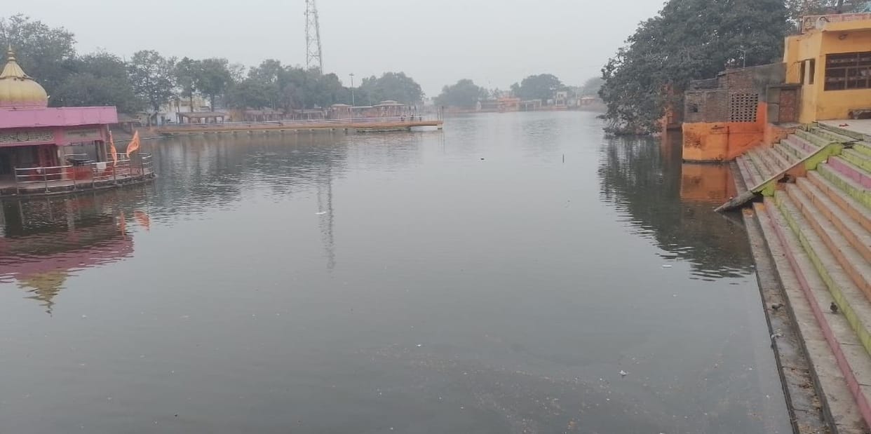 The number of devotees decreased at Hari Ki Pauri.