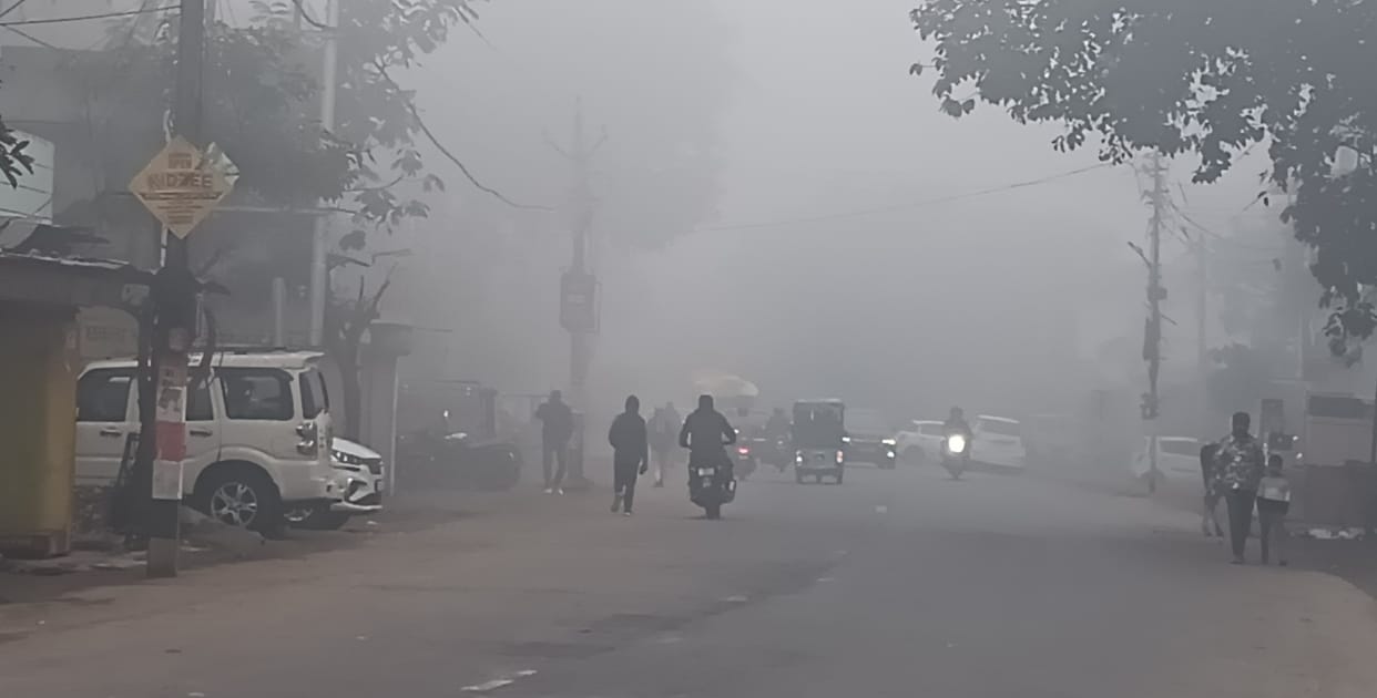 The morning was covered in fog, but the sunshine in the afternoon brought relief