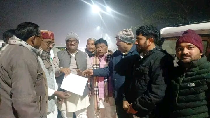 Memorandum submitted for construction of underpass and intersection at Pidharwal turn