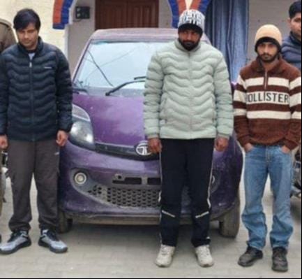 Three members of an interstate vehicle theft gang, including a bike mechanic, have been arrested.