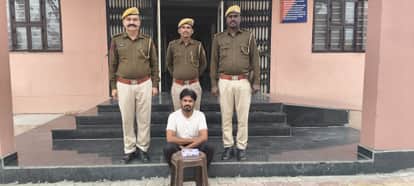 choree ke maamale mein 2 maah se pharaar ek aaropee giraphtaar