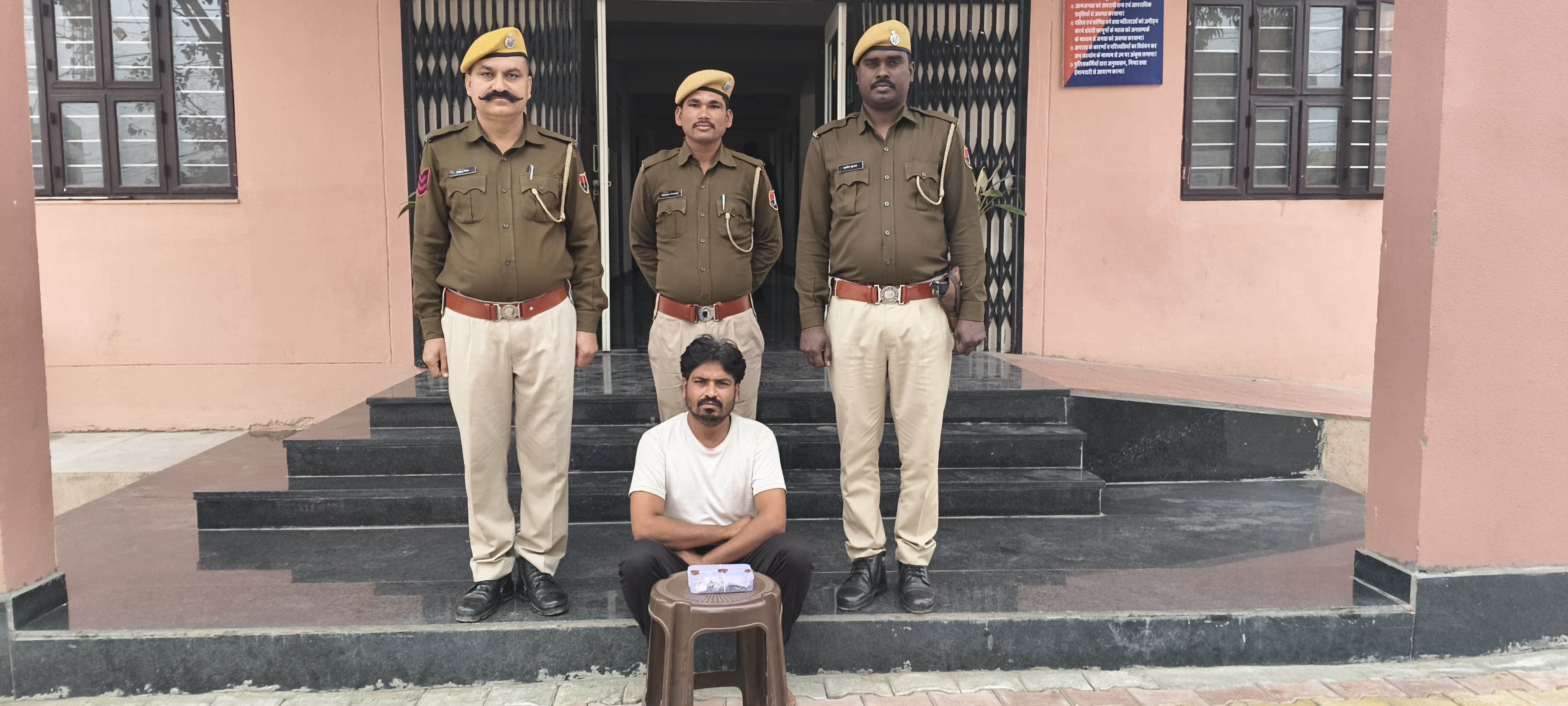 शहर में चोरी करने की वारदात का आरोपी गिरफ्तार