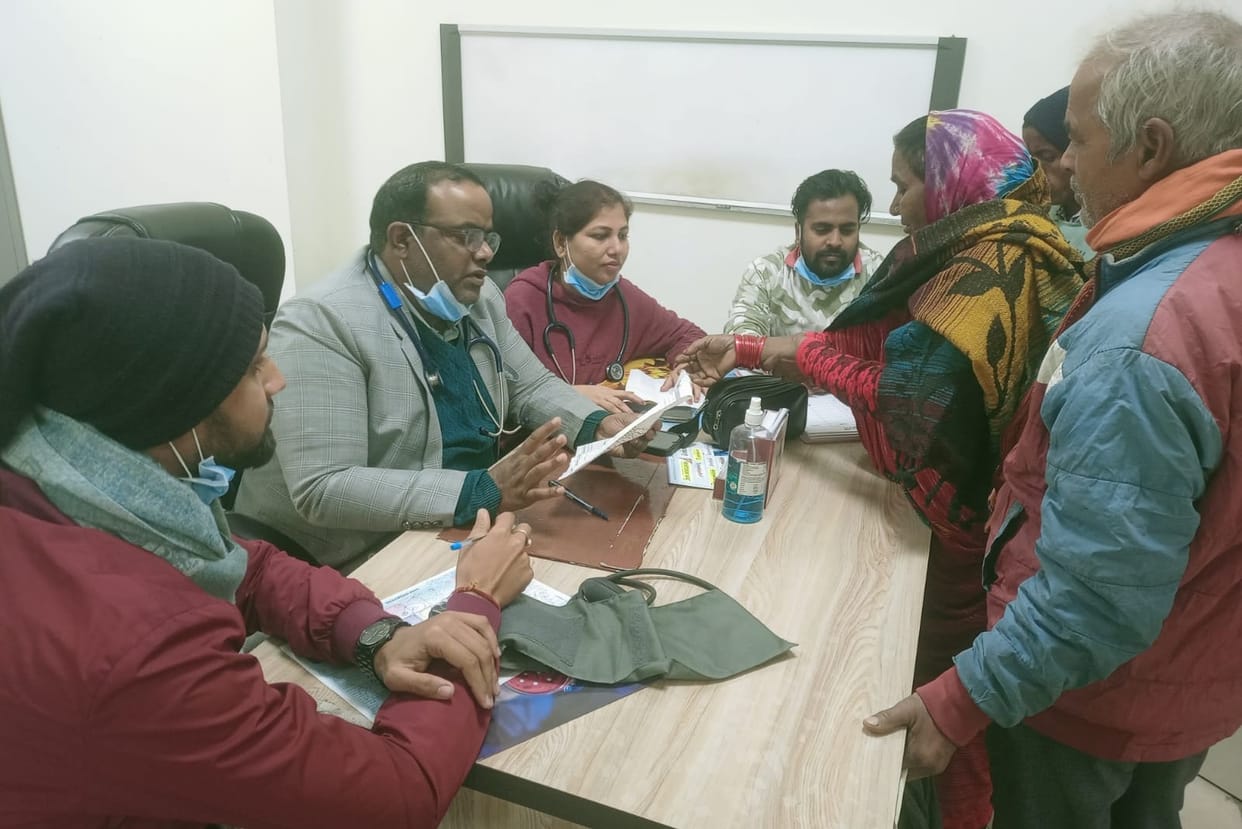 The number of blood pressure patients has increased, and they are suffering from nosebleeds.