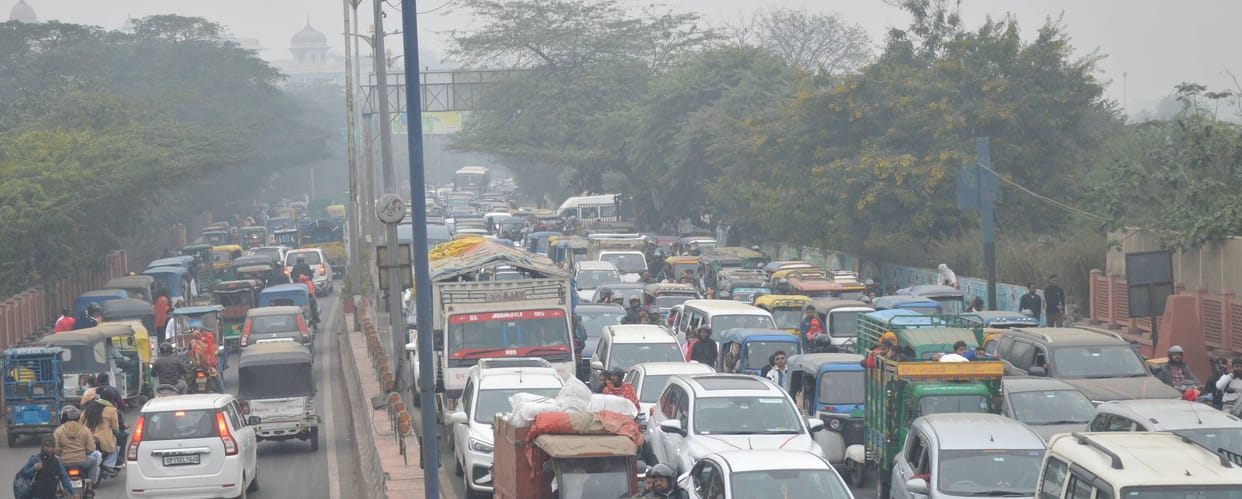 Roads jammed on the first day of the year...arrangements failed
