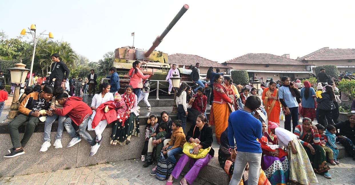 On the first day of the year, over 81,000 people visited LDA parks.