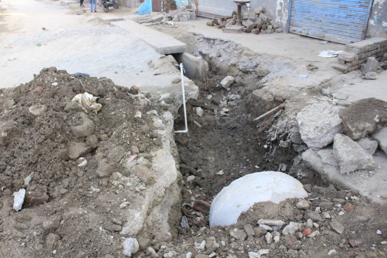 Water pipeline will be replaced in Linepar area at a cost of 1.25 crore