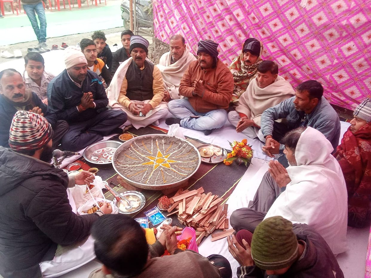 The new year began with prayers, picnics, and fun.