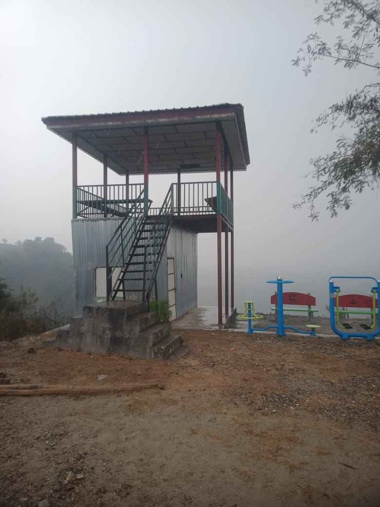 A park worth Rs 20 lakhs is ready in Dhamdiana.