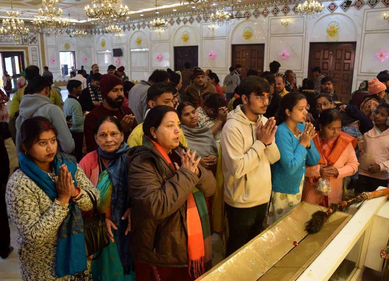 Bhajan Ganga flowed in Khatu Shyam Darbar