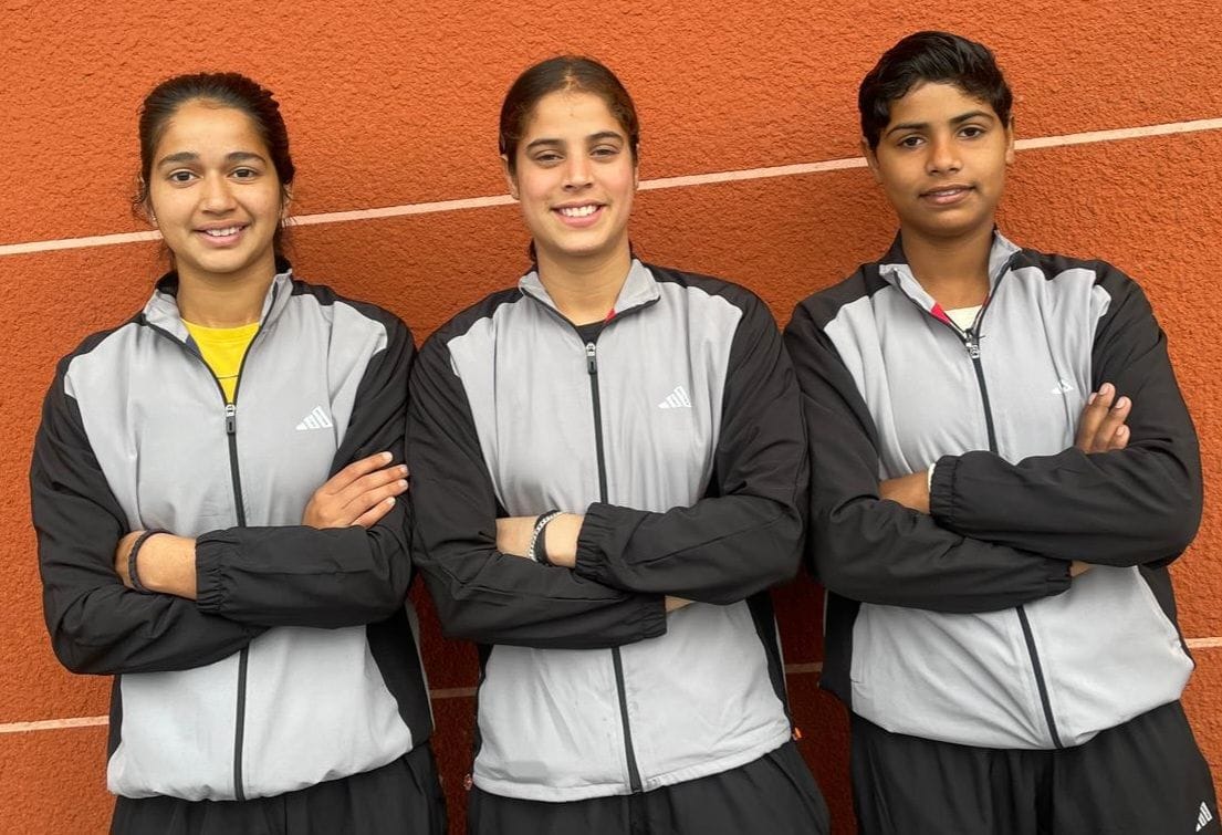 Three girls from Dumarkhan village will showcase their talent in the Under-19 hockey competition.