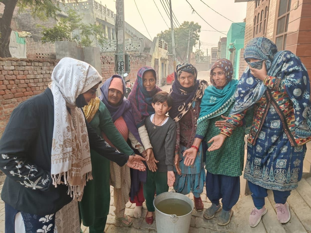 Contaminated water is being supplied in Karsola village, causing distress among the villagers.