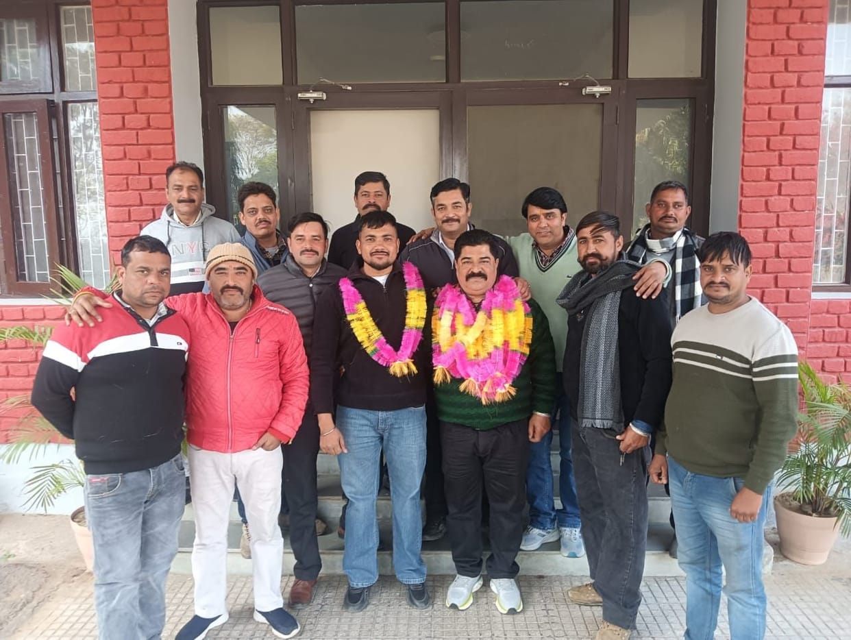 Rajkumar became the head of the Non-Gazetted Employees Federation, Haroli Block.