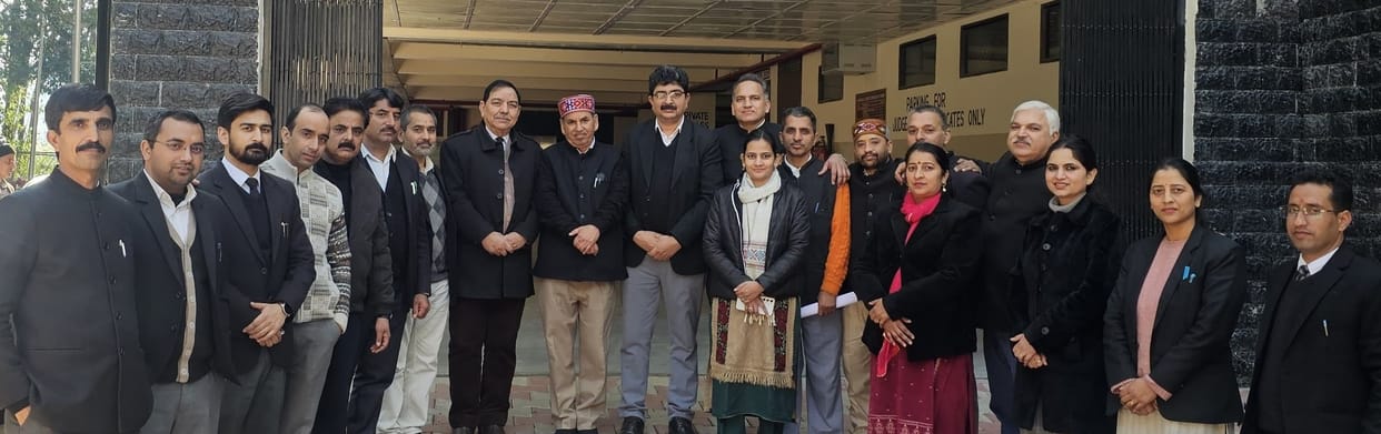 Bhupendra Kumar became the president of Arki Bar Association