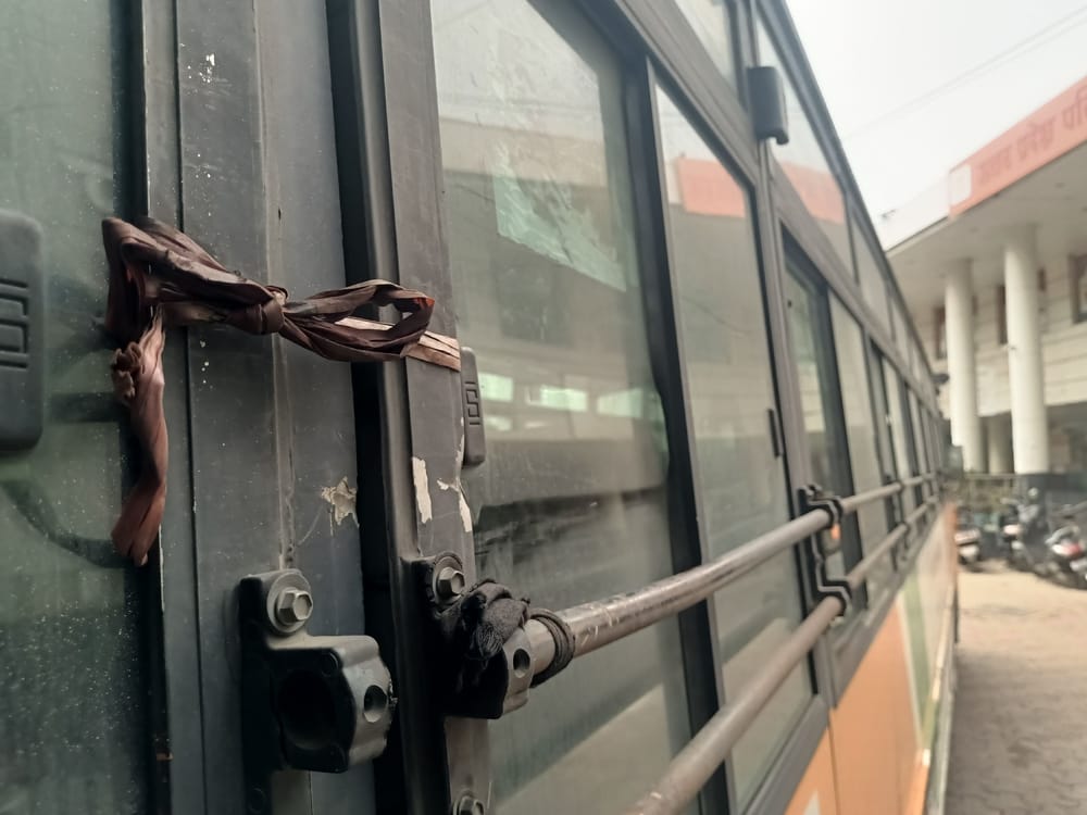bus runs by jugaad...