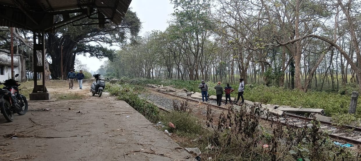 The Tamkuhi Road rail project has finally begun, 18 years after its foundation stone was laid.