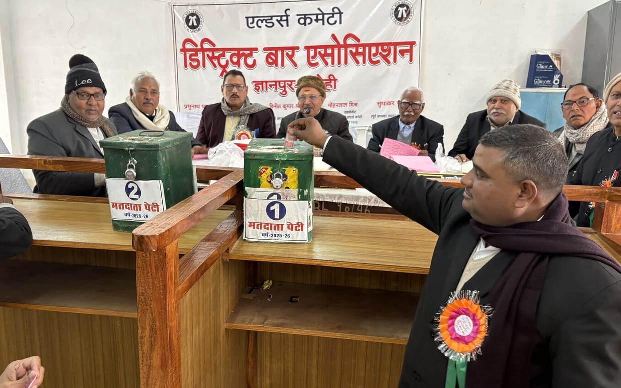Voting turnout in the District Bar Association election was 80.72 percent