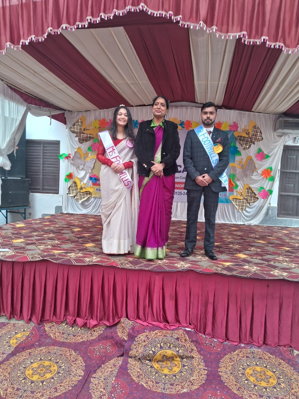 Harshit became Mr. and Shrishti became Miss Farewell.