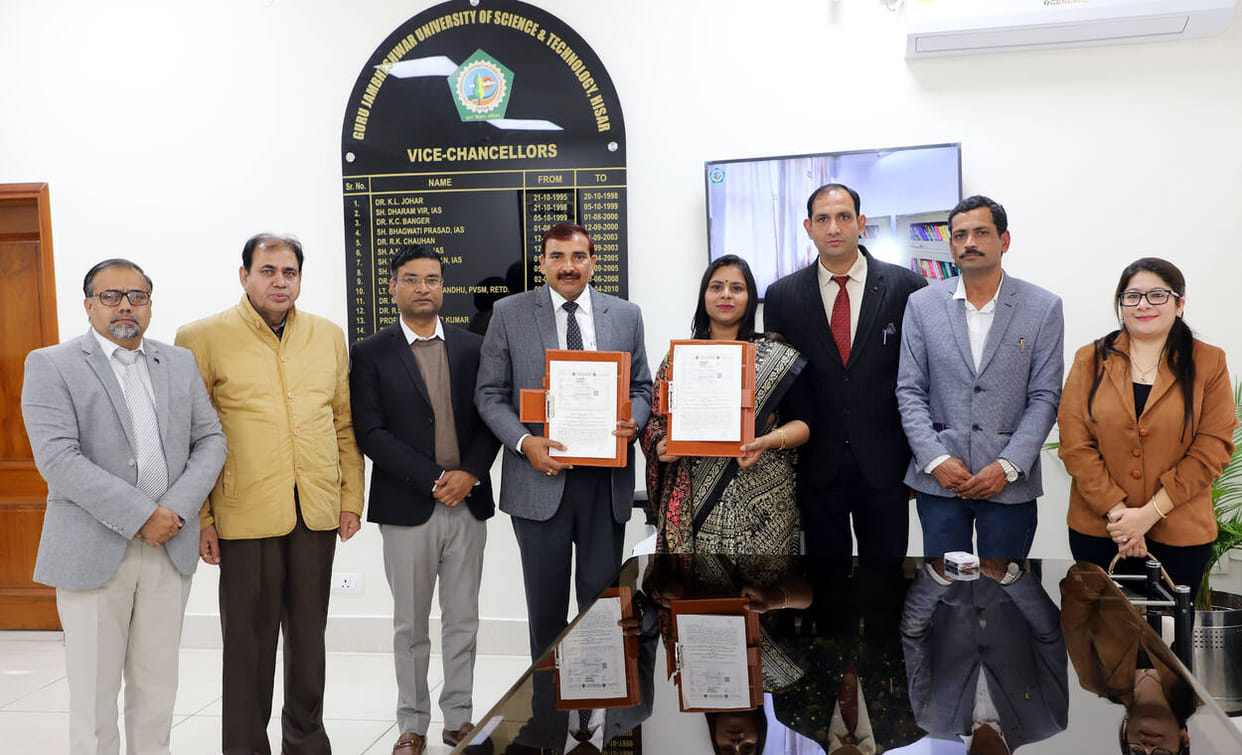 MoU signed between Divyang Monopoly Rehabilitation Trust and GJU