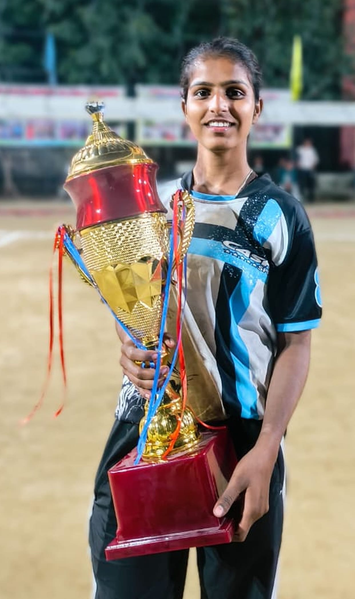 National volleyball player Janshi increases honor
