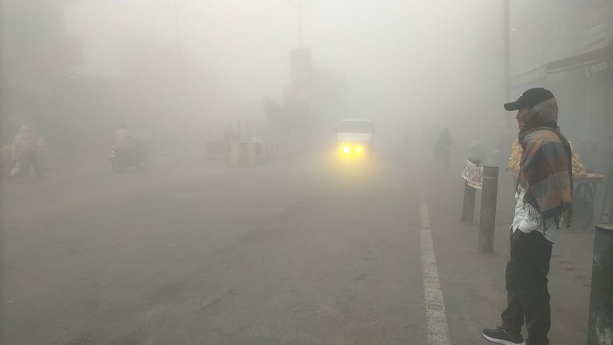 There was no sunshine even on the second day, chill remained due to cold wave