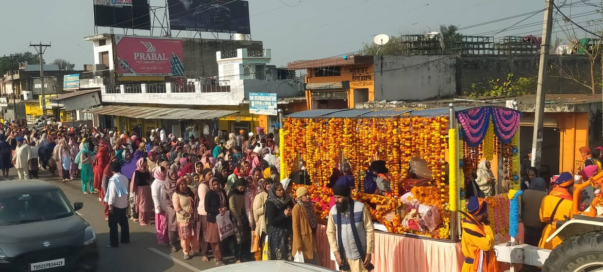 Dehlan echoed with the chants of "Jo Bole So Nihal"