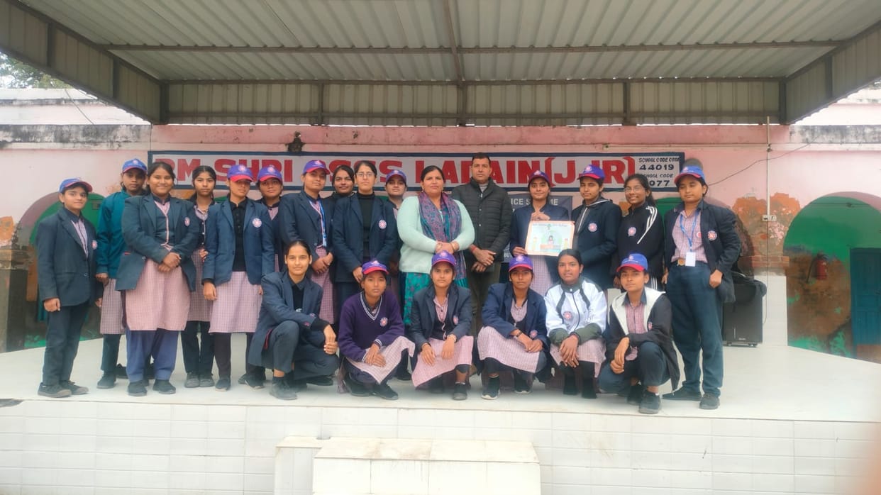 A morning procession was organized for the 'Save the Daughter, Educate the Daughter' campaign.