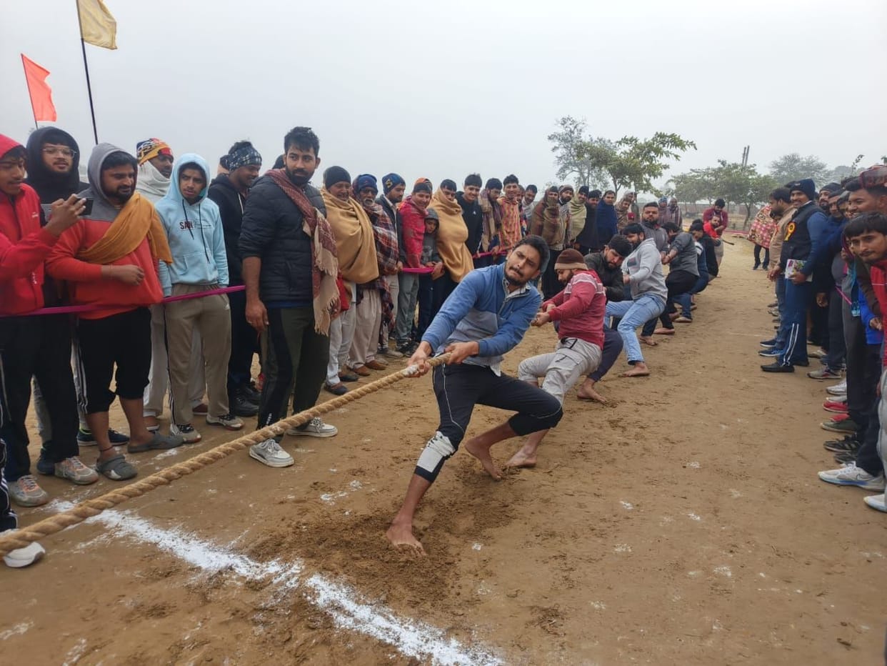 Kuku Club got first place in tug of war.