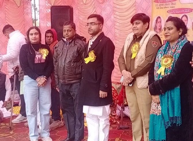 Eye check-up and blood donation camp organised in Igraah village