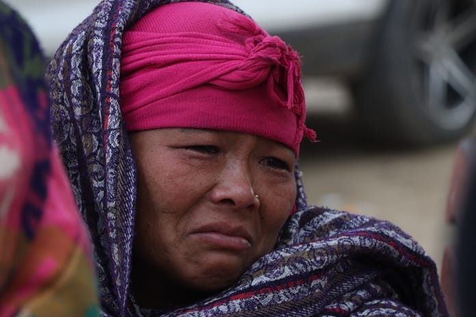 Kamal had come to Rohtak just four months ago to earn money; his mother was devastated after seeing his son's body.