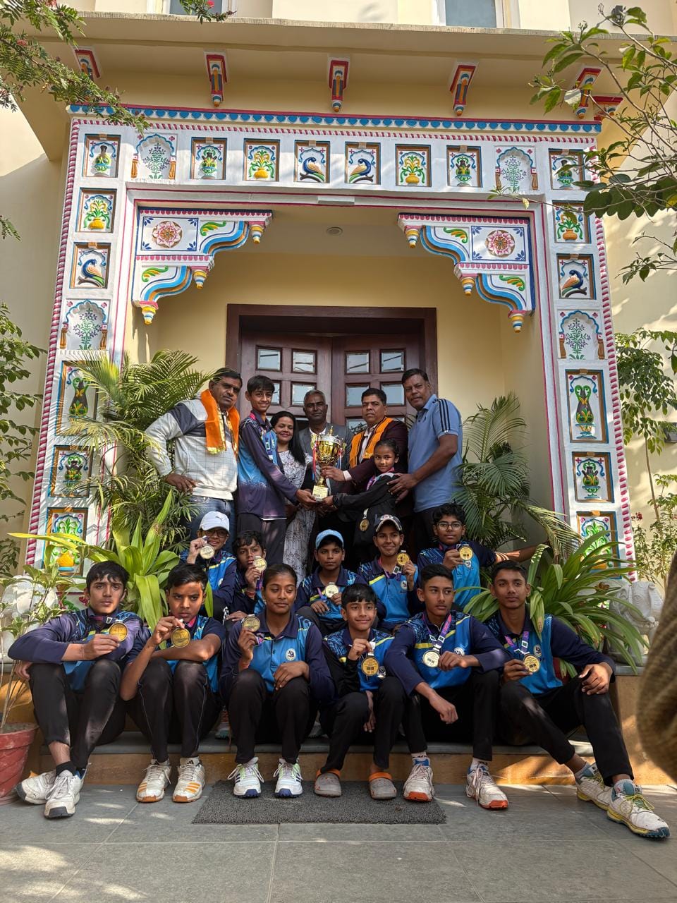 Aadhya Cricket Academy emerged as the winner of the Under-14 tournament.